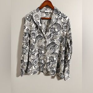 Alfred Dunner paisley blouse